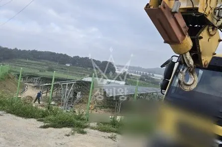충북 음성군 16톤 맹꽁이 크레인 자재양중 1시간