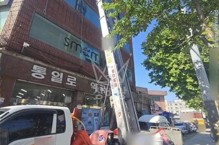 서울 광진구 1.2톤 사다리차 폐기물 하역/자재양중 1시간