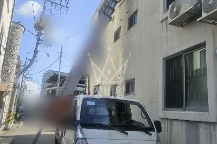 충북 청주시 1톤 사다리차 침대 간단작업
